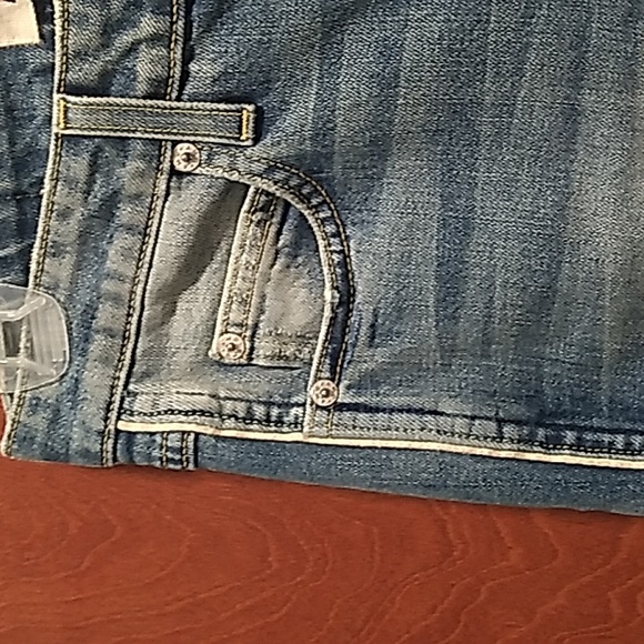 Designer Jeans 25 AMO Made in USA 98%Cotton - Picture 5 of 16